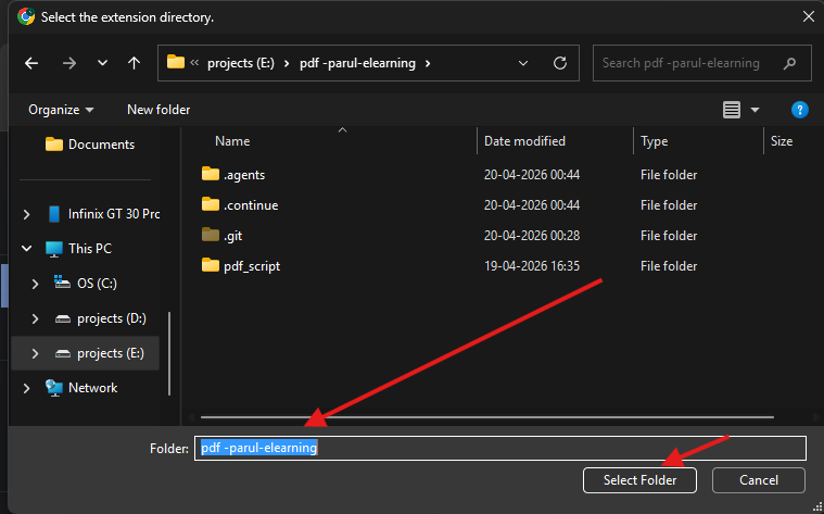 Installed extension card in Chrome extensions